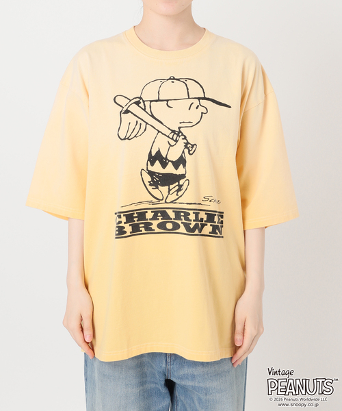 FRAMeWORK（フレームワーク）の「JOHNBULL/ジョンブル PEANUTS CHARLIE BROWN TEE（Tシャツ/カットソー・レディース・イエロー・FREE）」の10枚目の写真