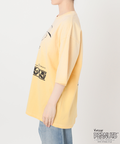 FRAMeWORK（フレームワーク）の「JOHNBULL/ジョンブル PEANUTS CHARLIE BROWN TEE（Tシャツ/カットソー・レディース・イエロー・FREE）」の2枚目の写真