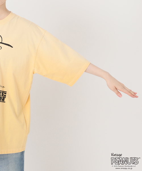 FRAMeWORK（フレームワーク）の「JOHNBULL/ジョンブル PEANUTS CHARLIE BROWN TEE（Tシャツ/カットソー・レディース・イエロー・FREE）」の5枚目の写真