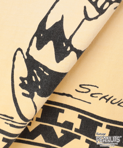 FRAMeWORK（フレームワーク）の「JOHNBULL/ジョンブル PEANUTS CHARLIE BROWN TEE（Tシャツ/カットソー・レディース・イエロー・FREE）」の9枚目の写真