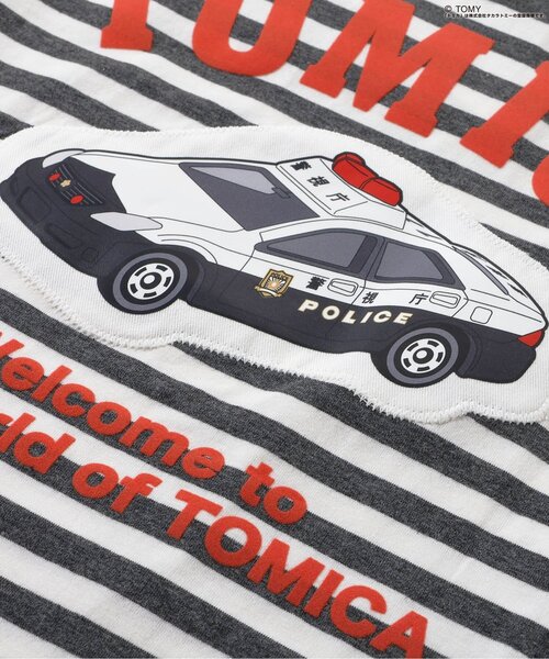 BIT'Z(ビッツ)の「TOMICA4車種プリントTシャツ(Tシャツ/カットソー・キッズ・チャコール/ブルー/マスタード/レッド・120/110/100/95/90/80)」の9枚目の写真