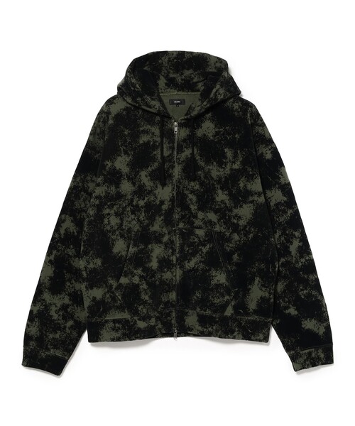 BEAMS（ビームス）の「フロッキー フルジップ フーディ―（スウェット・メンズ・ネイビー/オリーブ・S/XL/L/M）」の3枚目の写真