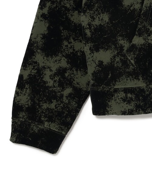 BEAMS（ビームス）の「フロッキー フルジップ フーディ―（スウェット・メンズ・ネイビー/オリーブ・S/XL/L/M）」の5枚目の写真