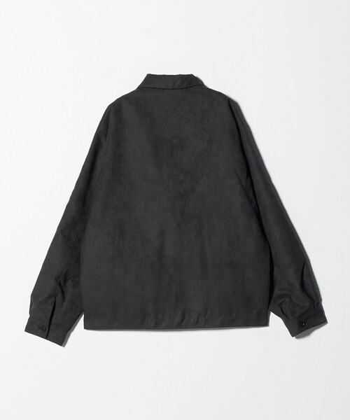 BEAUTY&YOUTH UNITED ARROWS(ビューティーアンドユースユナイテッドアローズ)の「【WEB限定 WARDROBE SMART】スエードライク ジップ ブルゾン(ブルゾン・メンズ・ダークグレー/ブラック・M/XL/S/L)」の18枚目の写真