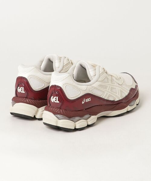 ASICS(アシックス)の「GEL-NYC / ゲルエヌワイシー(スニーカー・メンズ・ホワイト×レッド・26/27/25.5/23.5/23/25/24/28/24.5/27.5/26.5/28.5)」の9枚目の写真