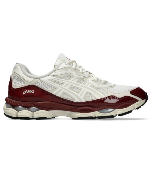 ASICS(アシックス)の「GEL-NYC / ゲルエヌワイシー(スニーカー・メンズ・ホワイト×レッド・26/27/25.5/23.5/23/25/24/28/24.5/27.5/26.5/28.5)」の3枚目の写真