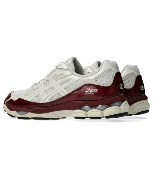ASICS(アシックス)の「GEL-NYC / ゲルエヌワイシー(スニーカー・メンズ・ホワイト×レッド・26/27/25.5/23.5/23/25/24/28/24.5/27.5/26.5/28.5)」の6枚目の写真