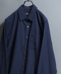 ANPAS（アンパス）の「Organic Cotton Flannel Shirt (Solid / Stripe / Check)  / オーガニックコットン ネルシャツ 無地/ストライプ/チェック柄 メンズ レギュラーカラーシャツ 長袖 秋冬 トップス（シャツ/ブラウス）」