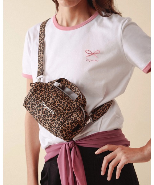 Repetto(レペット)の「レペット ツートーン Tシャツ / S0682B(Tシャツ/カットソー・レディース・ピンク・MEDIUM/SMALL)」の5枚目の写真