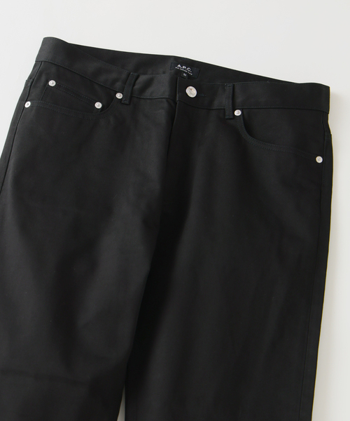 A.P.C.(アーペーセー)の「A.P.C.(アー・ペー・セー)別注 satin Jean(その他パンツ・メンズ・ブラック/アイボリー・28/32/31/30/29)」の4枚目の写真