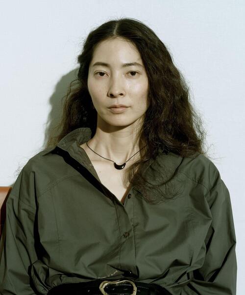 SMELLY(スメリー)の「SMELLY so’ onyx crescent necklace(ネックレス・レディース・ブラック・-)」の3枚目の写真