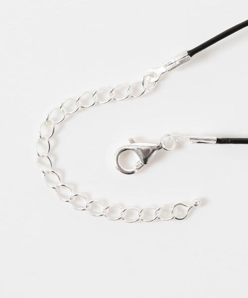 SMELLY(スメリー)の「SMELLY so’ onyx crescent necklace(ネックレス・レディース・ブラック・-)」の10枚目の写真