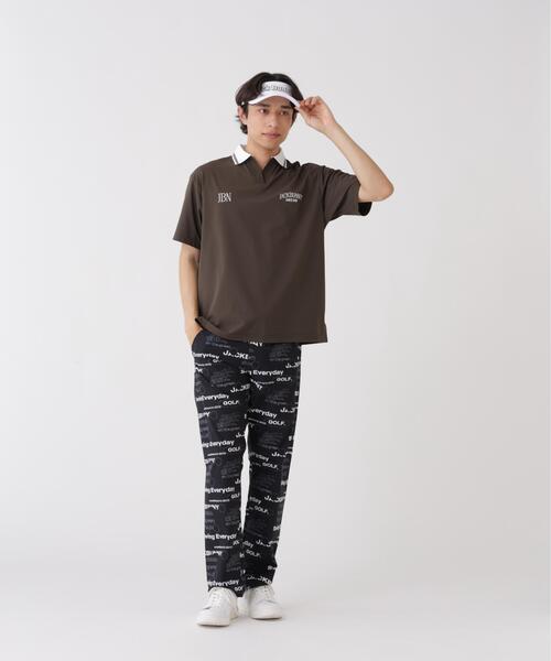 Jack Bunny!!(ジャックバニー)の「【Jack Bunny!!】HyperHeli×ドライメッシュ ナンバリング半袖ポロシャツ(ポロシャツ・メンズ・ホワイト/ネイビー/ブラウン・MEDIUM/LARGE/X-LARGE)」の9枚目の写真