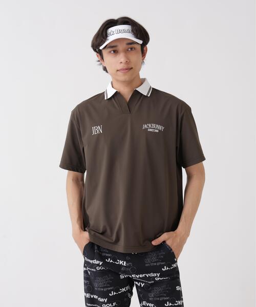 Jack Bunny!!(ジャックバニー)の「【Jack Bunny!!】HyperHeli×ドライメッシュ ナンバリング半袖ポロシャツ(ポロシャツ・メンズ・ホワイト/ネイビー/ブラウン・MEDIUM/LARGE/X-LARGE)」の12枚目の写真