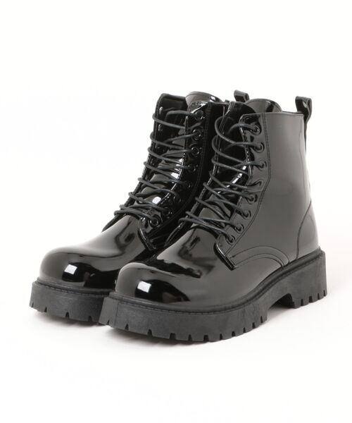 Burner(バーナー)の「【Cr+ov(クローヴ)】合成皮革 ブーツ cro-boots-4-40【RBTS】(ブーツ・メンズ・ブラック・LARGE/MEDIUM/SMALL)」の1枚目の写真
