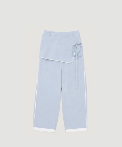 GRVRGROVE(グローブ)の「JULI PANTS(その他パンツ・レディース・Beige/ライトブルー・X-SMALL)」の1枚目の写真