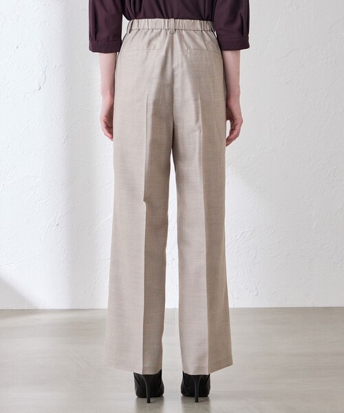 MACKINTOSH LONDON(マッキントッシュ ロンドン)の「キュプラポリエステルストレートワイドパンツ(その他パンツ・レディース・ブラック/ベージュ・36/38/40)」の7枚目の写真
