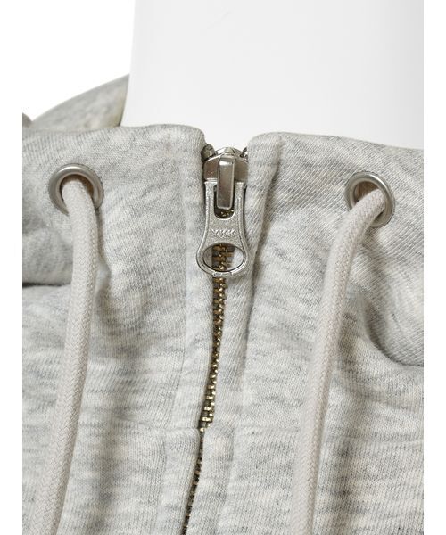 emmi(エミ)の「【W&T】ジップアップフーディー/コンパクトサイズ【セットアップ対応】(パーカー・レディース・グレー/ブラウン/イエロー・F)」の19枚目の写真