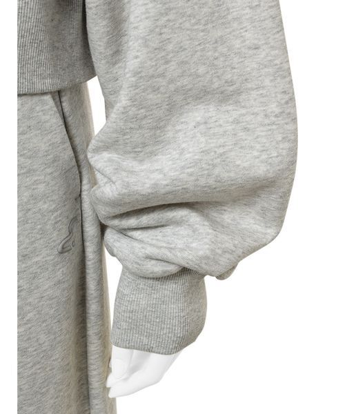 emmi(エミ)の「【W&T】ジップアップフーディー/コンパクトサイズ【セットアップ対応】(パーカー・レディース・グレー/ブラウン/イエロー・F)」の10枚目の写真