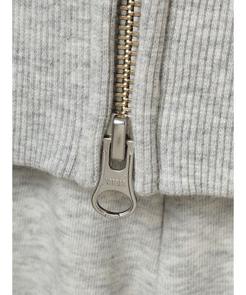 emmi(エミ)の「【W&T】ジップアップフーディー/コンパクトサイズ【セットアップ対応】(パーカー・レディース・グレー/ブラウン/イエロー・F)」の14枚目の写真
