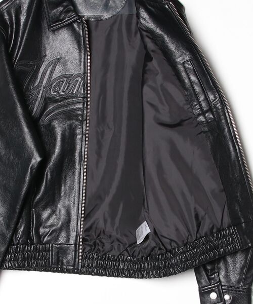 NEW ERA(ニューエラ)の「【NEW ERA】SYNTHETIC LEATHER JK NEYYAN BLK(その他アウター・メンズ・ブラック・X-LARGE/LARGE/MEDIUM)」の14枚目の写真