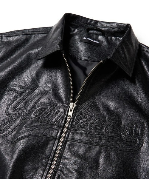 NEW ERA(ニューエラ)の「【NEW ERA】SYNTHETIC LEATHER JK NEYYAN BLK(その他アウター・メンズ・ブラック・X-LARGE/LARGE/MEDIUM)」の9枚目の写真