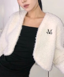 MUCENT/MOVRINファーカーディガン
