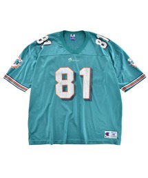 【USED】Champion “NFL Miami Dolphins #81” ゲームシャツ