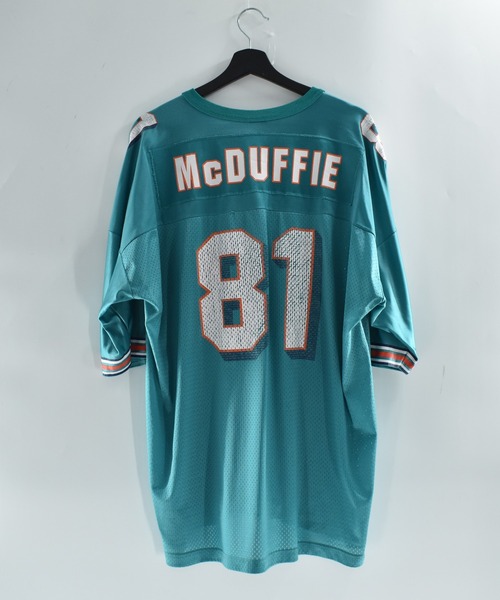 LABORATORY R(ラボラトリーアール)の「【USED】Champion “NFL Miami Dolphins #81” ゲームシャツ(Tシャツ/カットソー・メンズ・ブルー・X-LARGE)」の7枚目の写真