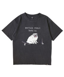 BROTHER MERLE（ブラザー マール）の「＜KIDS＞RSC×BROTHER MERLE / SKATING DOG T-SHIRT(M4)（Tシャツ/カットソー）」