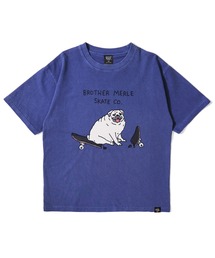 BROTHER MERLE（ブラザー マール）の「＜KIDS＞RSC×BROTHER MERLE / SKATING DOG T-SHIRT(M4)（Tシャツ/カットソー）」