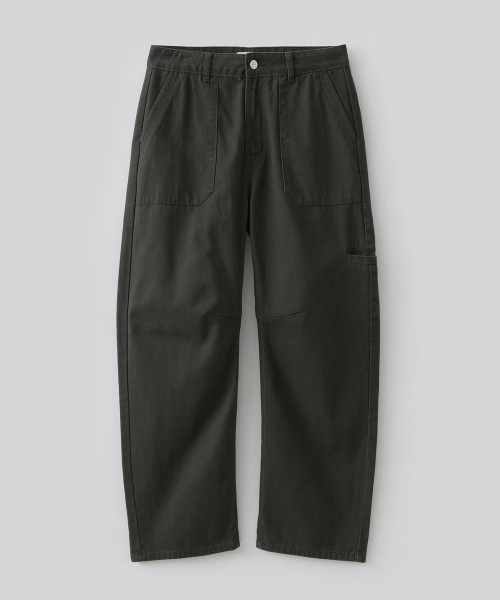 FABREGAT(ファブレガ)の「シンチバック カーブドチノパンツ(チャコール)(その他パンツ・メンズ・その他・1/2/3/4)」の1枚目の写真