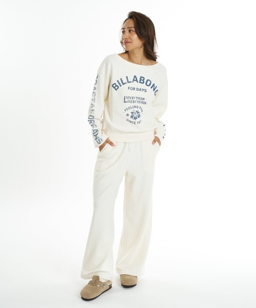 BILLABONG(ビラボン)の「BILLABONG ウィメンズ W FACE WIDE LONG PANTS ロングパンツ 【2026年秋冬モデル】/ビラボンワイドパンツ(セットアップ対応可)(その他パンツ・レディース・オフホワイト/ホワイト・MEDIUM/LARGE)」の6枚目の写真