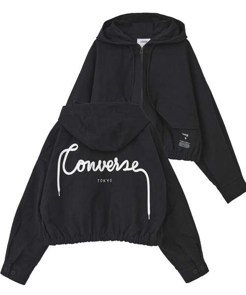 こんた　 BACK SPINDLE SHORT HOODIE JACKET（ブルゾン）｜CONVERSE TOKYO