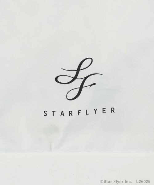 LAKOLE（ラコレ）の「［STARFLYER］エコバッグ / 1057735（エコバッグ/サブバッグ・レディース・ホワイト/ブラック・FREE）」の14枚目の写真
