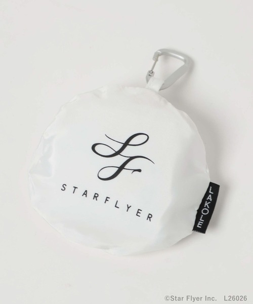 LAKOLE（ラコレ）の「［STARFLYER］エコバッグ / 1057735（エコバッグ/サブバッグ・レディース・ホワイト/ブラック・FREE）」の15枚目の写真