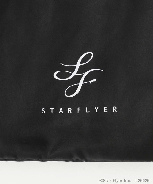LAKOLE（ラコレ）の「［STARFLYER］エコバッグ / 1057735（エコバッグ/サブバッグ・レディース・ホワイト/ブラック・FREE）」の5枚目の写真