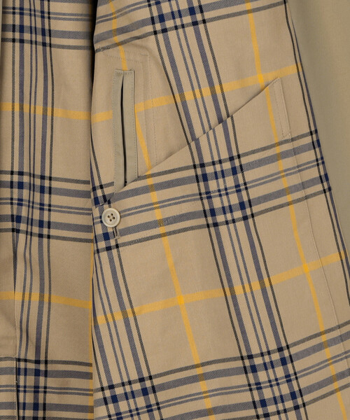 ANATOMICA(アナトミカ)の「ANATOMICA | SINGLE RAGLAN 1 MEN(ステンカラーコート・メンズ・ベージュ・50/48/52)」の8枚目の写真