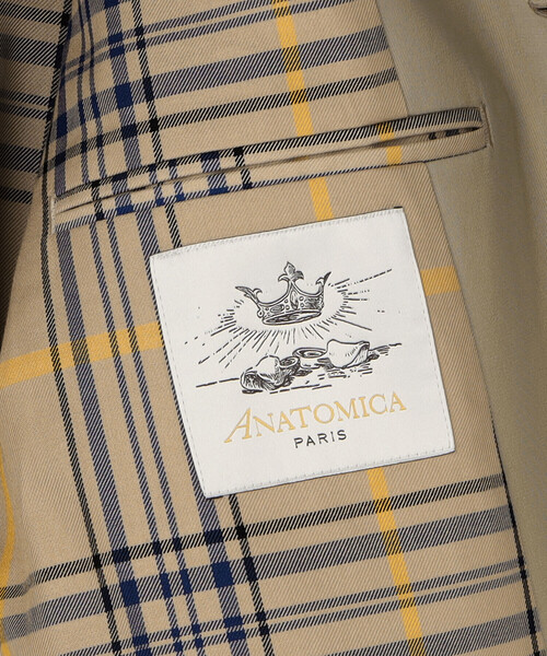ANATOMICA(アナトミカ)の「ANATOMICA | SINGLE RAGLAN 1 MEN(ステンカラーコート・メンズ・ベージュ・50/48/52)」の9枚目の写真