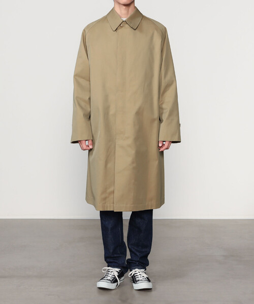 ANATOMICA(アナトミカ)の「ANATOMICA | SINGLE RAGLAN 1 MEN(ステンカラーコート・メンズ・ベージュ・50/48/52)」の13枚目の写真