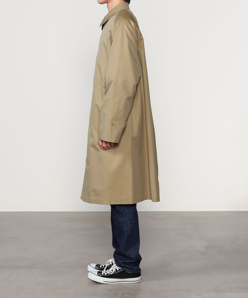 ANATOMICA(アナトミカ)の「ANATOMICA | SINGLE RAGLAN 1 MEN(ステンカラーコート・メンズ・ベージュ・50/48/52)」の14枚目の写真
