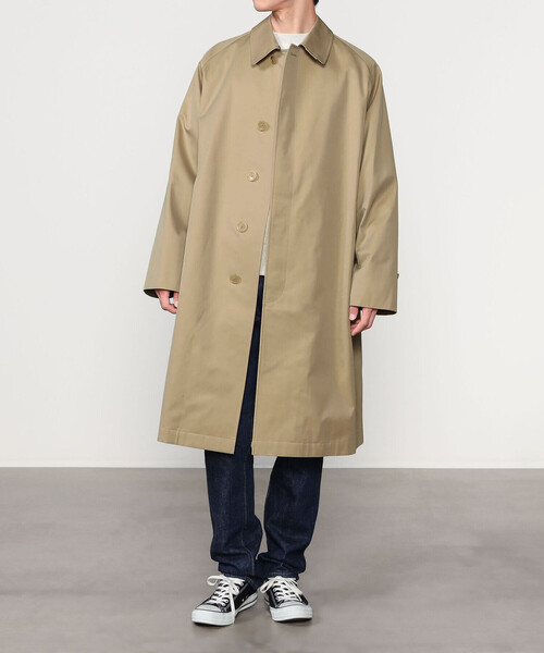 ANATOMICA(アナトミカ)の「ANATOMICA | SINGLE RAGLAN 1 MEN(ステンカラーコート・メンズ・ベージュ・50/48/52)」の17枚目の写真