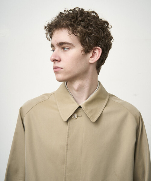 ANATOMICA(アナトミカ)の「ANATOMICA | SINGLE RAGLAN 1 MEN(ステンカラーコート・メンズ・ベージュ・50/48/52)」の18枚目の写真