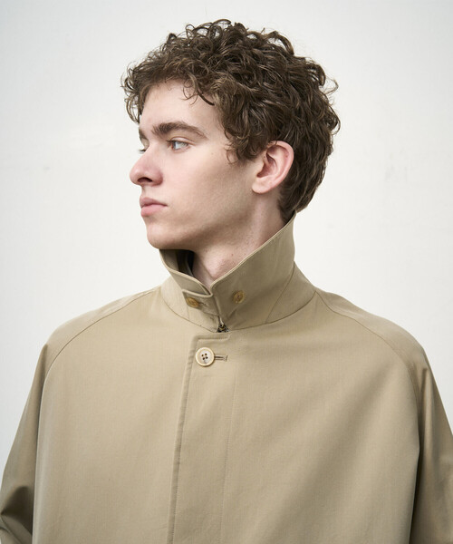 ANATOMICA(アナトミカ)の「ANATOMICA | SINGLE RAGLAN 1 MEN(ステンカラーコート・メンズ・ベージュ・50/48/52)」の19枚目の写真