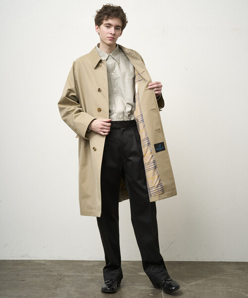 ANATOMICA(アナトミカ)の「ANATOMICA | SINGLE RAGLAN 1 MEN(ステンカラーコート・メンズ・ベージュ・50/48/52)」の22枚目の写真