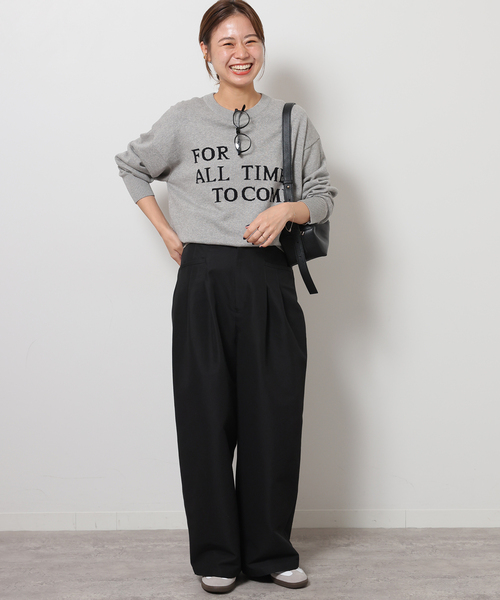 JOURNAL STANDARD relume(ジャーナルスタンダード レリューム)の「《追加5》2タックワイドパンツ(チノパンツ・レディース・ベージュ/ブラック/カーキ・36/38)」の18枚目の写真