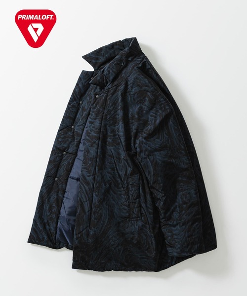 EKAL(エカル)の「PRIMALOFT インサレーションシャツブルゾン(ダウンジャケット/コート・メンズ・チャコールグレー/ブラック/ブラック系その他・LARGE/MEDIUM)」の2枚目の写真
