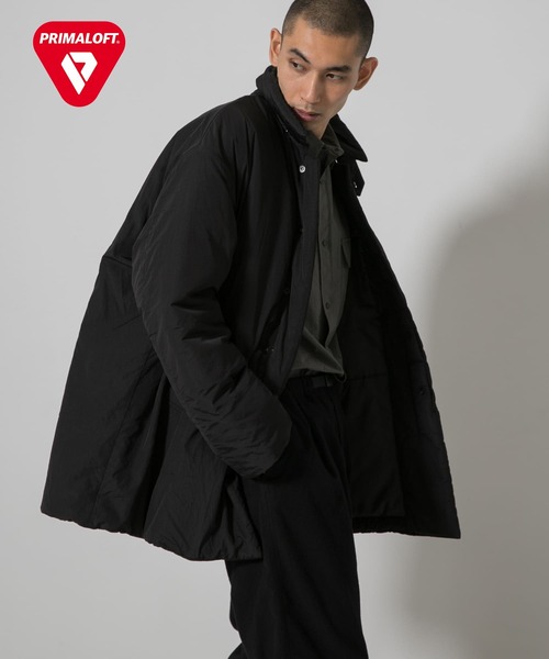 EKAL(エカル)の「PRIMALOFT インサレーションシャツブルゾン(ダウンジャケット/コート・メンズ・チャコールグレー/ブラック/ブラック系その他・LARGE/MEDIUM)」の1枚目の写真