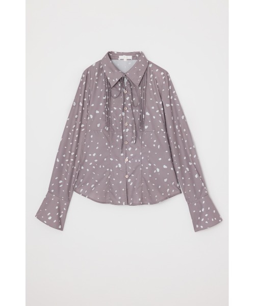 rienda(リエンダ)の「ベルトデザインブラウス 秋服 冬服(シャツ/ブラウス・レディース・ブラック/ホワイト/ライトピンク/マルチ・MEDIUM/SMALL)」の4枚目の写真
