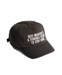 WILD BRICKS（ワイルドブリックス）の「W26 NICE WEATHER CAP (ダークブラウン)（キャップ）」